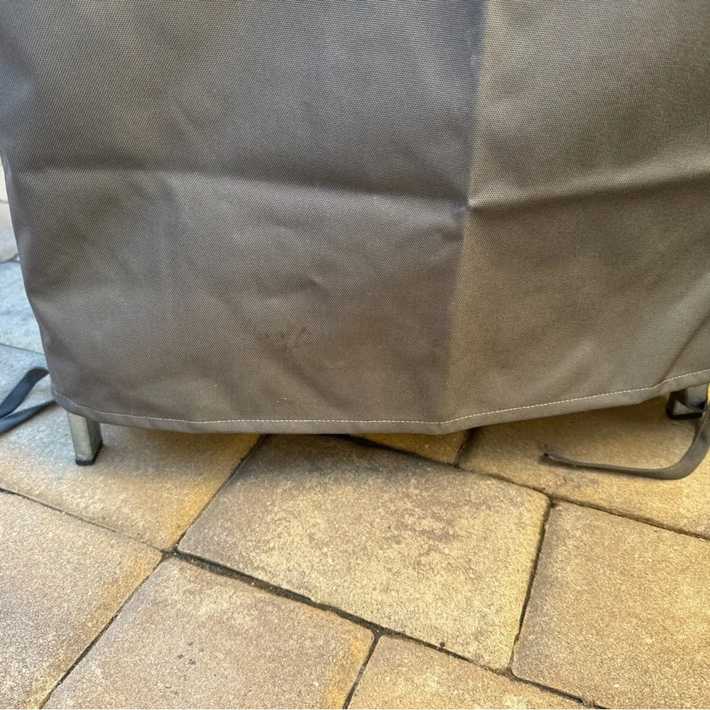 West Elm Gray Chair Covers x4
